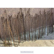 Görseli Galeri görüntüleyiciye yükleyin, New & Rare Black Bamboo Root Sticks Length 80cm(31.5")Dia.0.9-1.3cm(0.35"-0.5") Unique Supply-NaturalMateriaStudio-NaturalMateriaStudio