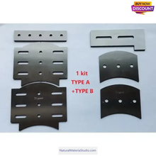 Lade das Bild in den Galerie-Viewer, New Unique Scraper Kits (A+B) for Bowyers Bamboo Fly Rod Makers Artisans and Carpenters-NaturalMateriaStudio-NaturalMateriaStudio