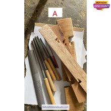 이미지를 갤러리 뷰어에 로드 , New Unique Scraper Kits (A+B) for Bowyers, tenkara Bamboo Fishing Rod Makers, Artisans, and Carpenters-NaturalMateriaStudio-NaturalMateriaStudio