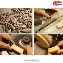 画像をギャラリービューアに読み込む, Offer Rare Natural Colourful Square Bufallo/Yak L6.0-7.0cm horn scales for pipemakers-NaturalMateriaStudio-NaturalMateriaStudio