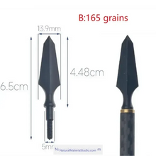 이미지를 갤러리 뷰어에 로드 , Outdoor Archery Arrowheads – Stainless Steel / High Carbon Steel, Traditional & Compound Bow Compatible-NaturalMateriaStudio-NaturalMateriaStudio