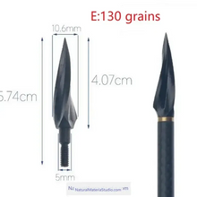 이미지를 갤러리 뷰어에 로드 , Outdoor Archery Arrowheads – Stainless Steel / High Carbon Steel, Traditional & Compound Bow Compatible-NaturalMateriaStudio-NaturalMateriaStudio