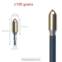 Cargar imagen en el visor de la galería, Outdoor Archery Arrowheads – Stainless Steel / High Carbon Steel, Traditional & Compound Bow Compatible-NaturalMateriaStudio-NaturalMateriaStudio