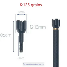 Cargar imagen en el visor de la galería, Outdoor Archery Arrowheads – Stainless Steel / High Carbon Steel, Traditional & Compound Bow Compatible-NaturalMateriaStudio-NaturalMateriaStudio