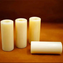 Carregar imagem no visualizador da Galeria, Outer Dia.17-32mm Natural Yak Bone Rolls - Ideal for Crafting Rings, Knife and Pipe Accessories - NaturalMateriaStudio