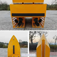 Carica l'immagine nel visualizzatore di Gallery, Pioneering Multi-Functional Remote Controlled Roly-poly Utility Towing/Net-pulling/Rescue/Baiting Boats-NaturalMateriaStudio-NaturalMateriaStudio