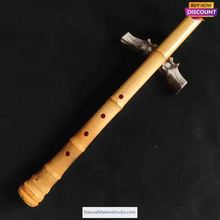 Lade das Bild in den Galerie-Viewer, Premium hand-straightened L29"-39"(75-100 cm)ID(1.6-2.5cm)Madake Bamboo with Root Ball for Shakuhachi and Flute Making-NaturalMateriaStudio-NaturalMateriaStudio