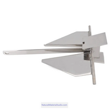 Carica l'immagine nel visualizzatore di Gallery, Premium Vaired Folding Grapnel Anchor & Danforth Anchor 316 Stainless Steel (0.7–40 kg for boats ≤15m Customizable)-NaturalMateriaStudio-NaturalMateriaStudio