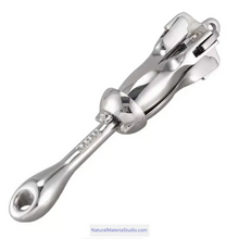 Carica l'immagine nel visualizzatore di Gallery, Premium Vaired Folding Grapnel Anchor & Danforth Anchor 316 Stainless Steel (0.7–40 kg for boats ≤15m Customizable)-NaturalMateriaStudio-NaturalMateriaStudio