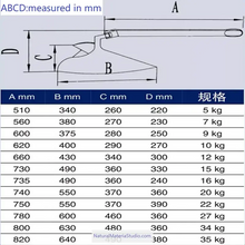 Cargar imagen en el visor de la galería, Premium Varied CQR Anchor & Bruce Anchor 316 Stainless Steel (1.0–40 kg for yachts ≤15 m Customizable)-NaturalMateriaStudio-NaturalMateriaStudio