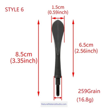 画像をギャラリービューアに読み込む, Premium Vintage Style High Carbon Steel Arrowheads Screw-In Broadheads for OD7.8mm Arrows-NaturalMateriaStudio-NaturalMateriaStudio