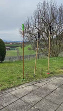 Laden und Abspielen von Videos im Galerie-Viewer, Durchmesser 1,2–2,5 cm, Länge 100–145 cm, BambooPro™, massive Bambusstäbe für Skistöcke, Kunsthandwerk und DIY-Projekte, Sonderanfertigungen willkommen