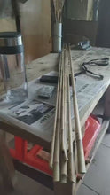 Laden und Abspielen von Videos im Galerie-Viewer, L 2,4–3,0 Meter 3 Größe Traditionelle 3-teilige Tenkara-Angelrutenrohlinge aus Bambus