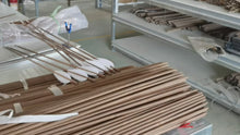 Load and play video in Gallery viewer, Super Tonkin Bamboo Arrow Shafts (45.3"/115cm, 30#-80#)for Kyudo bamboo arrow crafting