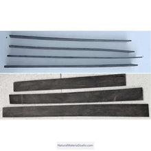 Cargar imagen en el visor de la galería, Provides rare Length 50-65cm of buffalo horn strips/slices used in making horn bows-NaturalMateriaStudio-NaturalMateriaStudio