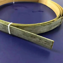 Indlæs billede til gallerivisning Unique offer Length 3.0-6.0Meter Handmade Bamboo Strips with bamboo skin for Versatile Crafting and Building&Kite etc NaturalMateriaStudio
