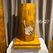 Carregar imagem no visualizador da Galeria, Rare Golden Silk Nanmu Wood Blanks – Multiple Sizes & Custom Cut Available NaturalMateriaStudio