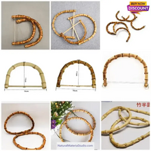 Load image into Gallery viewer, Rare & Precious Bamboo Root Sticks L(60-100cm / 23.6-39.4") for Diverse Handicrafts-NaturalMateriaStudio-NaturalMateriaStudio
