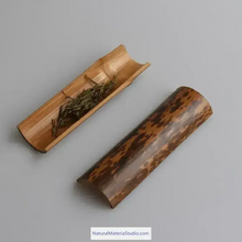 Last inn bildet i Galleri-visningsprogrammet, Dia.4-5cm L35-40cm no joints spotted bamboo culm for bamboo fan layer and Customized-NaturalMateriaStudio-NaturalMateriaStudio