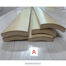 Carica l'immagine nel visualizzatore di Gallery, Selected Different Specifications and Sizes of Moso Bamboo Strips/Laminates/Slices for Making Horn Bows and Bamboo Bows-NaturalMateriaStudio-NaturalMateriaStudio
