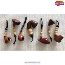Load image into Gallery viewer, Selected Premium Golden Bamboo Roots Dia.1.8-2.5cm for Knife Makers-NaturalMateriaStudio-NaturalMateriaStudio