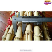 Load image into Gallery viewer, Selected Premium Golden Bamboo Roots Dia.1.8-2.5cm for Knife Makers-NaturalMateriaStudio-NaturalMateriaStudio