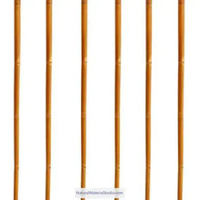 Load image into Gallery viewer, Selected Premium Hand-Straightened Dia.1.6–1.8 cm Length 125cm-145cm Tonkin Bamboo for DIY Ski Poles &Outdoor Gear Hiking/walking sticks-NaturalMateriaStudio-NaturalMateriaStudio