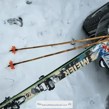 Görseli Galeri görüntüleyiciye yükleyin, Selected Premium Hand-Straightened Dia.1.6–1.8 cm Length 125cm-145cm Tonkin Bamboo for DIY Ski Poles &Outdoor Gear Hiking/walking sticks-NaturalMateriaStudio-NaturalMateriaStudio