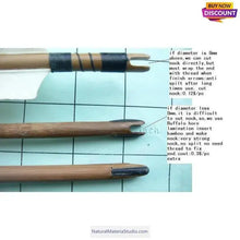 Görseli Galeri görüntüleyiciye yükleyin, Small Size L10*W2.4cm Mixed Horn Scales for Crafting-NaturalMateriaStudio-NaturalMateriaStudio