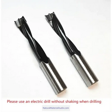 Carica l'immagine nel visualizzatore di Gallery, Special Dia.5.0-15.0mm drilling bits for shakuhachi and bamboo flute hole drilling-NaturalMateriaStudio-NaturalMateriaStudio