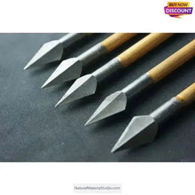Load image into Gallery viewer, Super Tonkin Bamboo Arrow Shafts (33"/84cm,30#-115#) for tranditional bamboo arrow crafting-NaturalMateriaStudio-NaturalMateriaStudio
