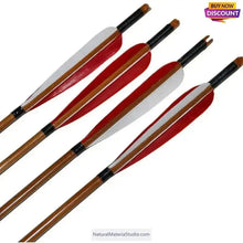 Lade das Bild in den Galerie-Viewer, Super Tonkin Bamboo Arrow Shafts (39.4"/100cm, Spine Group 30#-90#) Sea/Train Shipping-NaturalMateriaStudio-NaturalMateriaStudio