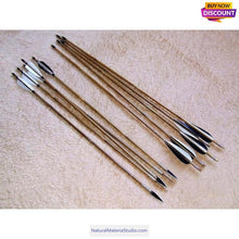 Cargar imagen en el visor de la galería, Super Tonkin Bamboo Arrow Shafts (45.3"/115cm, 30#-80#)for Kyudo bamboo arrow crafting-NaturalMateriaStudio-NaturalMateriaStudio