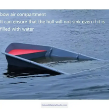 Cargar imagen en el visor de la galería, Supply PPR L2.3-4.4meters (7.6-14.5ft) Vehicle-mounted portable folding boats(2-5adults)+Free Ultimate Boating Companion Kit-NaturalMateriaStudio-NaturalMateriaStudio