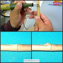 Charger l'image dans la galerie, Tenkara Tonkin Bamboo Poles Kits 2.7-3.6 Meter for DIY Fishing Rod Crafting-NaturalMateriaStudio-NaturalMateriaStudio