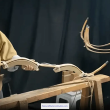 이미지를 갤러리 뷰어에 로드 , Traditional Bow Maker's Tool Set – Lever Press & String Guide for Horn and Composite Bows-NaturalMateriaStudio-NaturalMateriaStudio