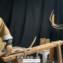 이미지를 갤러리 뷰어에 로드 , Traditional Bow Maker's Tool Set – Lever Press & String Guide for Horn and Composite Bows-NaturalMateriaStudio-NaturalMateriaStudio