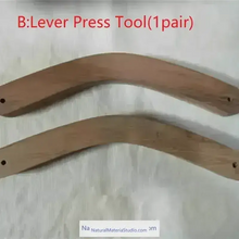 Load image into Gallery viewer, Traditional Bow Maker's Tool Set – Lever Press & String Guide for Horn and Composite Bows-NaturalMateriaStudio-NaturalMateriaStudio