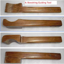 Load image into Gallery viewer, Traditional Bow Maker's Tool Set – Lever Press & String Guide for Horn and Composite Bows - NaturalMateriaStudio