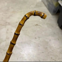 Load image into Gallery viewer, Unique Supplies Rare & Precious Chaplin&Arabic style bamboo root sticks L105cm(41.3")Dia.(1.1-1.8cm) NaturalMateriaStudio