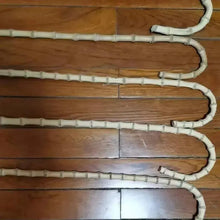 Load image into Gallery viewer, Unique Supplies Rare & Precious Chaplin&Arabic style bamboo root sticks L105cm(41.3")Dia.(1.1-1.8cm)-NaturalMateriaStudio-NaturalMateriaStudio