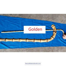 Carica l'immagine nel visualizzatore di Gallery, Unique Supplies Rare & Precious Chaplin&Arabic style bamboo root sticks L105cm(41.3")Dia.(1.1-1.8cm)-NaturalMateriaStudio-NaturalMateriaStudio