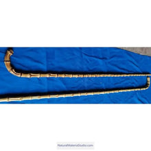 Cargar imagen en el visor de la galería, Unique Supplies Rare & Precious Chaplin&Arabic style bamboo root sticks L105cm(41.3")Dia.(1.1-1.8cm)-NaturalMateriaStudio-NaturalMateriaStudio