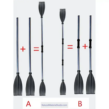 Load image into Gallery viewer, Unique Supply 2 sections L3.6-4.2meters 304 stainless steel Vehicle-mounted portable stackable boats(3-5people)+Free Ultimate Boating Companion Kit-NaturalMateriaStudio-NaturalMateriaStudio