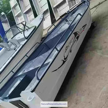 画像をギャラリービューアに読み込む, Unique Supply Custom Handmade Aluminum Alloy Boat / Speedboat / Fishing Boat / Rescue Boat / Farming Boat(Without Engine)-NaturalMateriaStudio-NaturalMateriaStudio