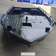 Carregar imagem no visualizador da Galeria, Unique Supply Custom Handmade Aluminum Alloy Boat / Speedboat / Fishing Boat / Rescue Boat / Farming Boat(Without Engine)-NaturalMateriaStudio-NaturalMateriaStudio