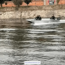 Load image into Gallery viewer, Unique Supply 2 sections L3.6-4.2meters Vehicle-mounted portable aluminum stackable boats (4-6adults)+Free Ultimate Boating Companion Kit-NaturalMateriaStudio-NaturalMateriaStudio