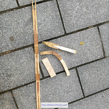 이미지를 갤러리 뷰어에 로드 , Unique Supply 4 Vaired Style Traditional Smoked Bamboo Horn Bow Core Semi-Finished Kit-NaturalMateriaStudio-NaturalMateriaStudio