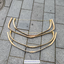 이미지를 갤러리 뷰어에 로드 , Unique Supply 4 Vaired Style Traditional Smoked Bamboo Horn Bow Core Semi-Finished Kit-NaturalMateriaStudio-NaturalMateriaStudio