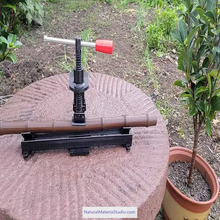 Cargar imagen en el visor de la galería, Unique Supply Bamboo & Wooden Rod & Shakuhachi Straightener – Professional Heat-Assisted Alignment Tool-NaturalMateriaStudio-NaturalMateriaStudio